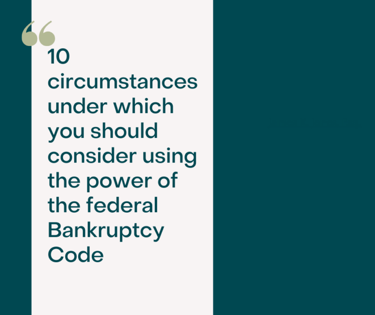 What Are The Top 10 Signs I Should Consider Bankruptcy?